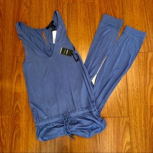 ✨NWT Blue jumpsuit